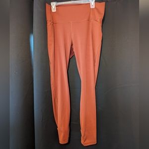 Rust Orange All in Motion XL leggings